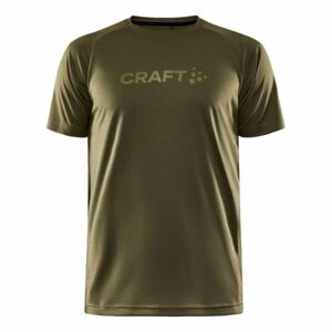 Pánske funkčné tričko CRAFT CORE Unify Logo zelené 1911786-664000 XXL