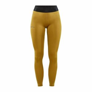 Dámske elastické nohavice CRAFT Core Essence žlté 1908772-650000 XL