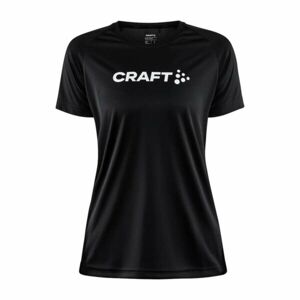 Dámske tričko CRAFT CORE Unify Logo čierna 1911785-999000 XXL