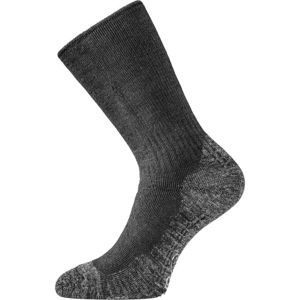 Ponožky Lasting WSM-909 čierne vlnené L (42-45)