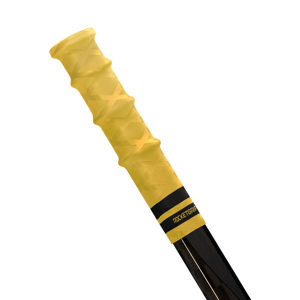 RocketGrip Koncovka RocketGrip Rubber Ultra Grip, žltá-čierna, Intermediate-Senior